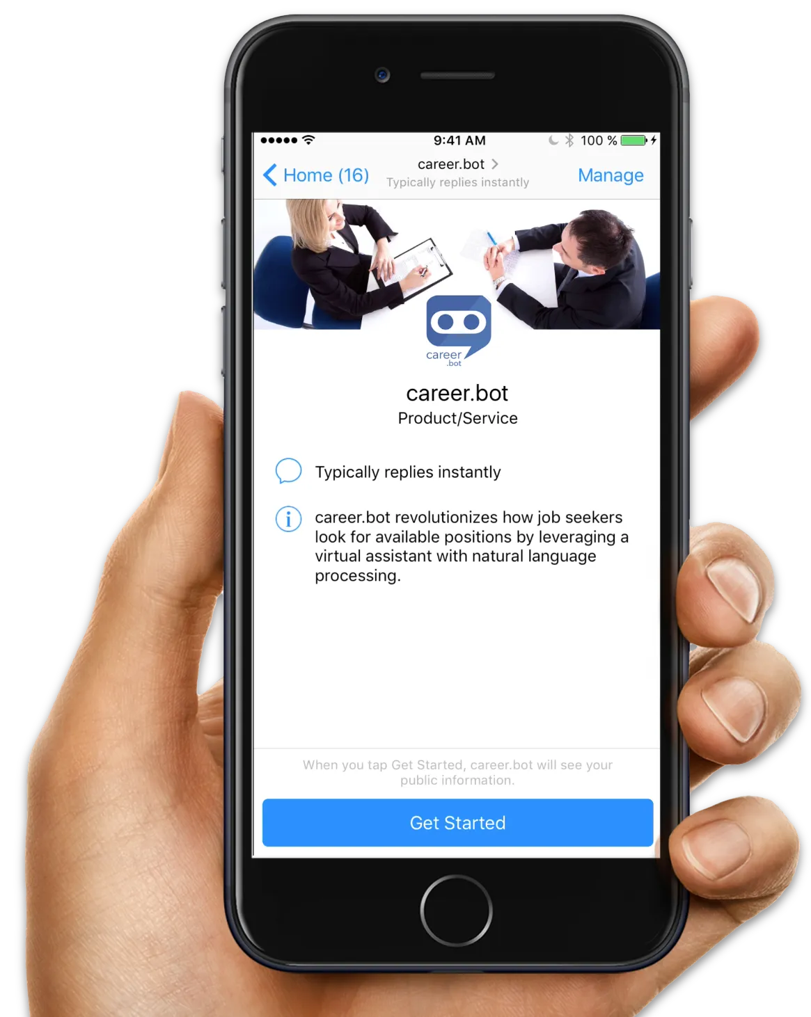 Screenshot Careerbot